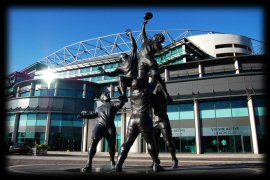 Twickenham Stadium South Stand statue